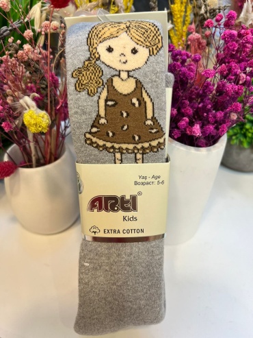 Колготки классические ARTI kids серый