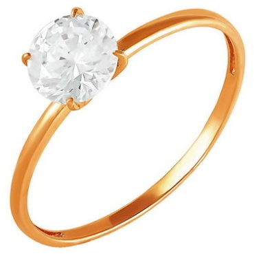 ORTA GOLD 12518071 размер 16 вес 0.8 г золото, фианит