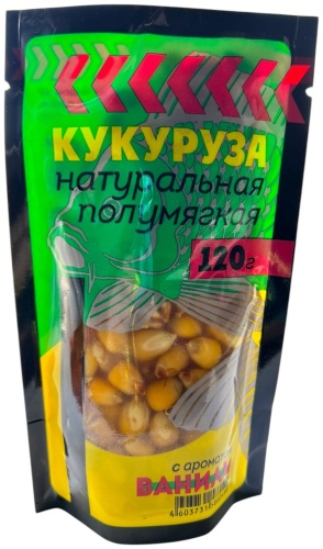TAIFUN Taifun Кукуруза натуральная полумягкая с ароматом ванили 120 граммов Ваниль 0.12 кг