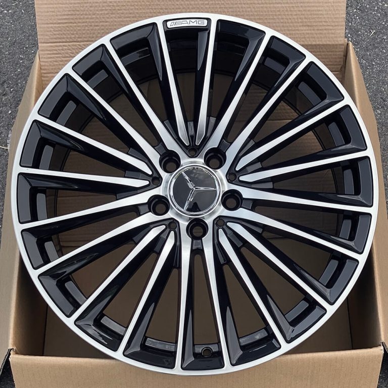 Rainbow Dance MERCEDES 5909MB 7.5x17/5x112 D66.6 ET35 4 диска черный, серебристый