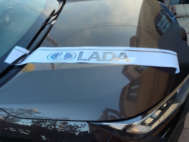 CAR NEW наклейка Lada white 130x15 см