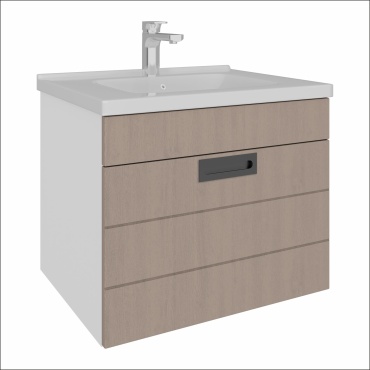 Тумба без раковины AVK Furniture Сара 1я, 60x47x47 см, белый, капучино