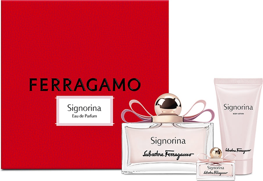 Salvatore Ferragamo Signorina парфюмерный набор 100 мл, для женщин