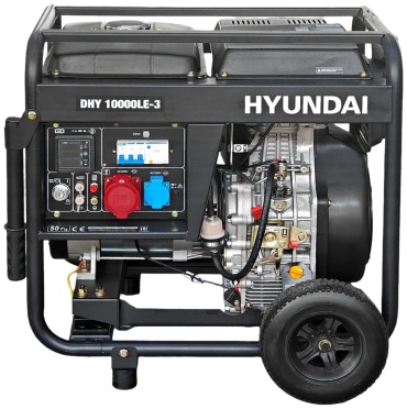 Электростанция дизельная Hyundai 8 кВт 3 (400/230 В), DHY 10000LE-3