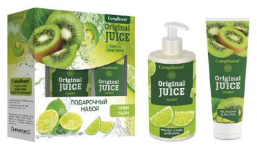 Compliment Original Juice Киви Лайм набор для тела унисекс