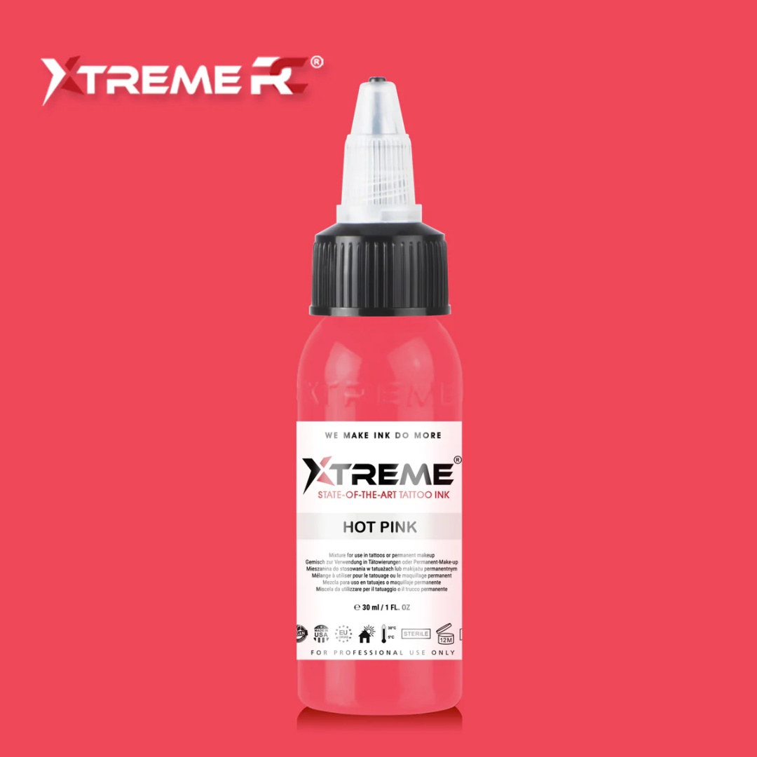 XTREME Hot Pink пигмент яркий, насыщенный розовый 30 мл