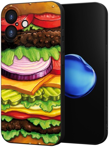 Чехол Mcover для Apple iPhone 16 рисунок