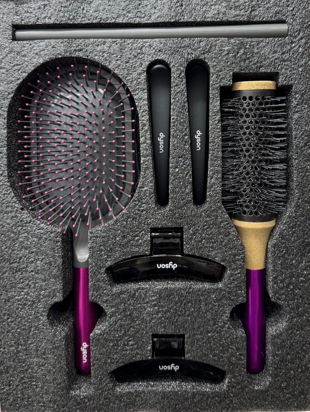 Dyson термобрашинг, гребень, массажная расческа 30 см, 30см