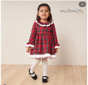 Повседневное платье Miomini baby красный