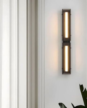 Бра настенный Venn Electro LED, черный, белый