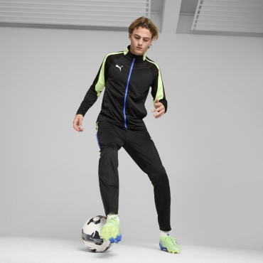 Спортивный костюм Puma черный, салатовый