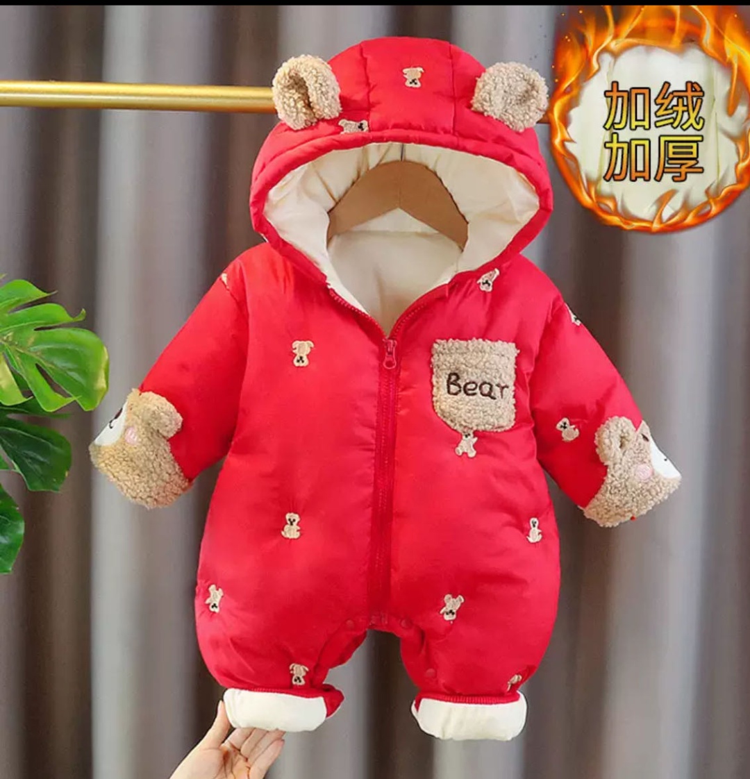 Комбинезон красный