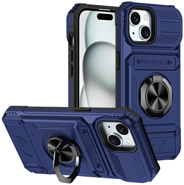 Чехол для Apple iPhone 14 Plus, iPhone 15 Plus синий