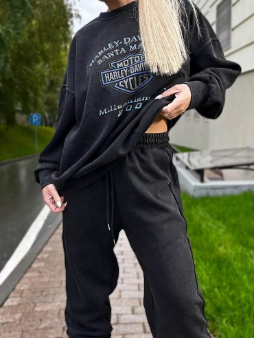 Спортивный костюм Fribus черный