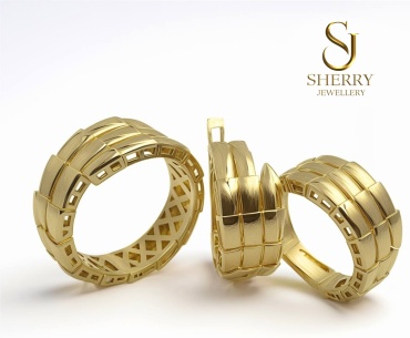 SHERRY 81372 вес 9.48 г золото, без вставок