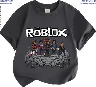 Футболка Roblox Роблокс темно-серый