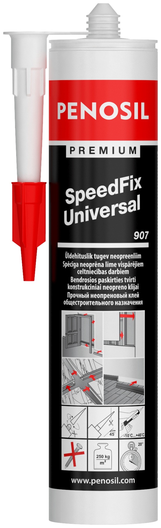 Жидкие гвозди Penosil SpeedFix Universal 907 неопреновый 290 мл