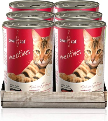 Bewi Cat консервы для кошек с курицей 6 шт 746216