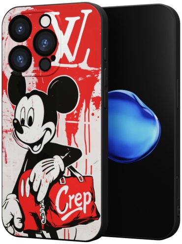 Чехол Mcover для Apple iPhone 16 Pro рисунок