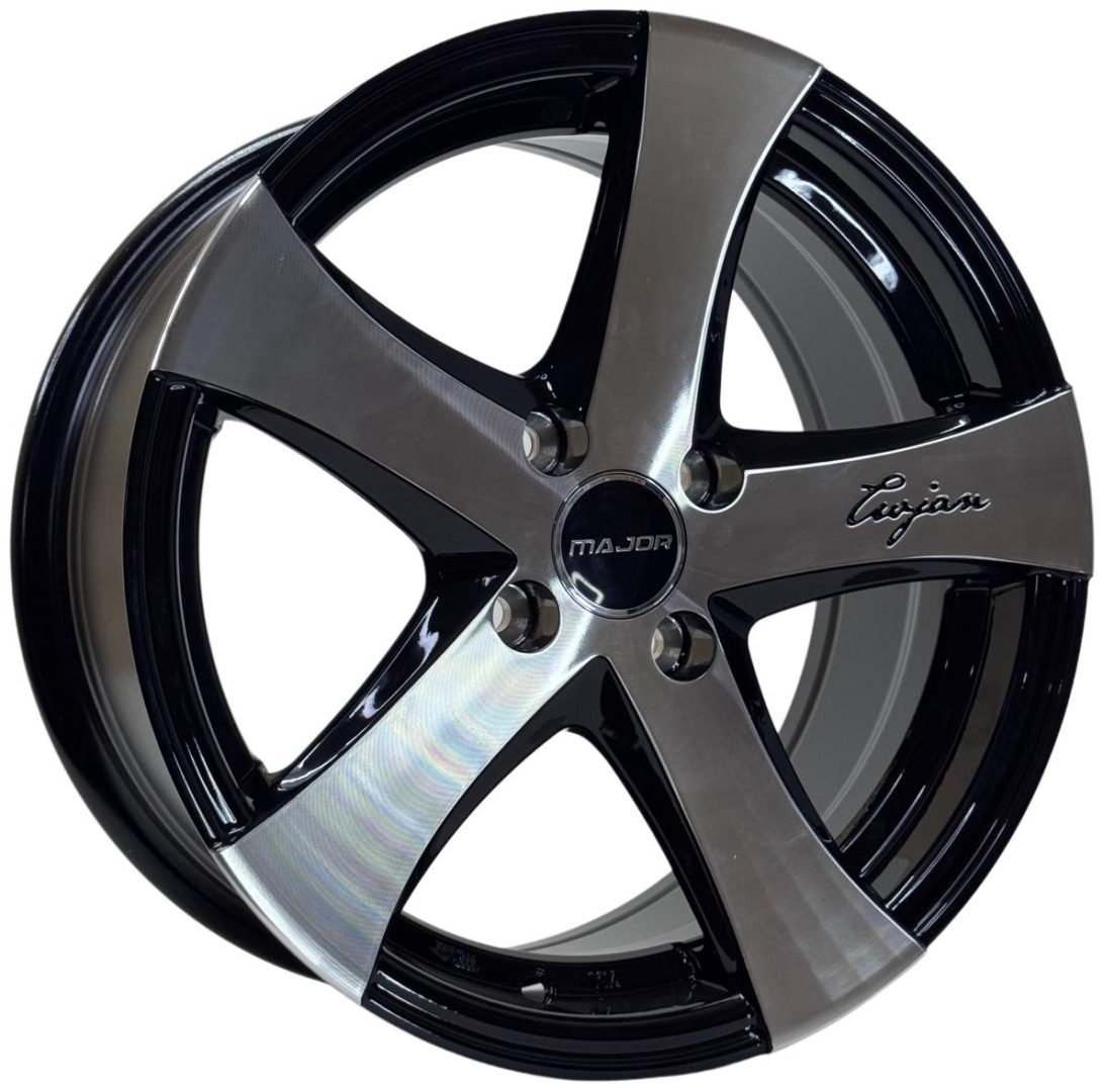 Wheels 5843bDD 7x15/4x100 D67.1 ET30 4 диска черный, хром