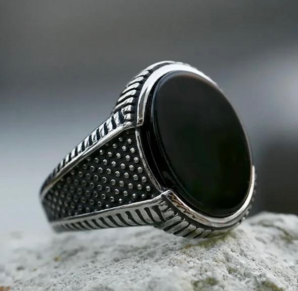 Печатка CREO jewelry КК-002 размер 22.5 нержавеющая сталь, пластик, серебристый
