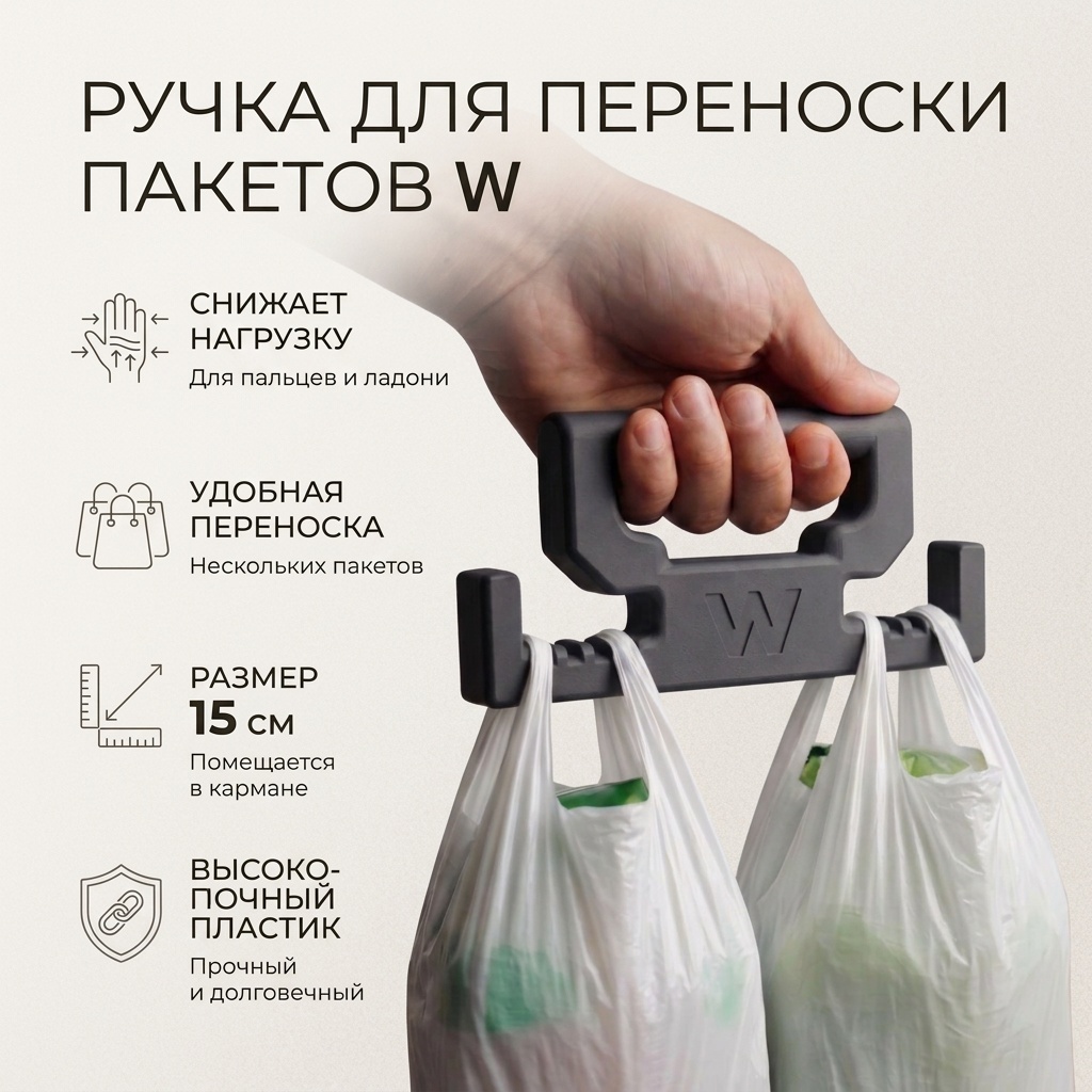 Ручка 742595182 для переноски пакетов
