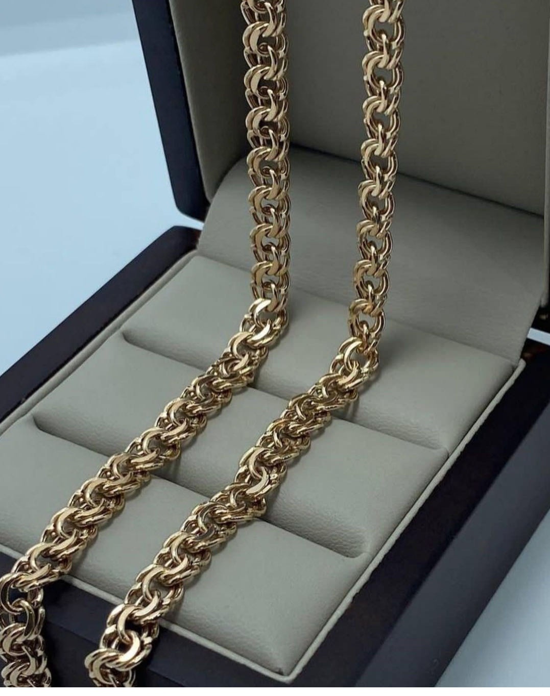 Aishen Gold AG/134355 длина 55 см, вес 13.43 г золото, плетение бисмарк