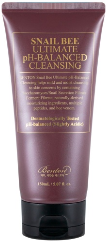BENTON Snail bee Ultimate PH-balanced пенка 150 мл