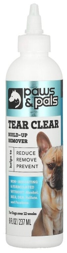 Paws&Pals Tear Clear Средство для удаления загрязнений для собак 237 мл