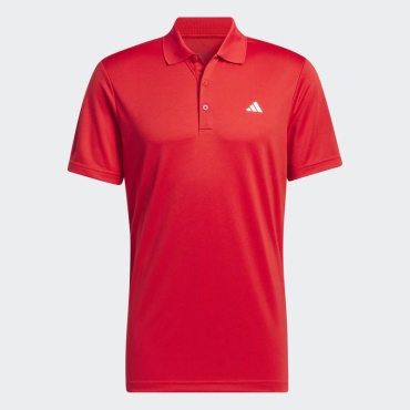 Поло adidas красный