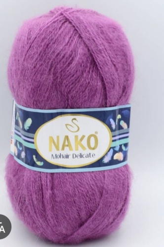Моток NAKO Delicate 1038 - лиловый 500 м 100 г