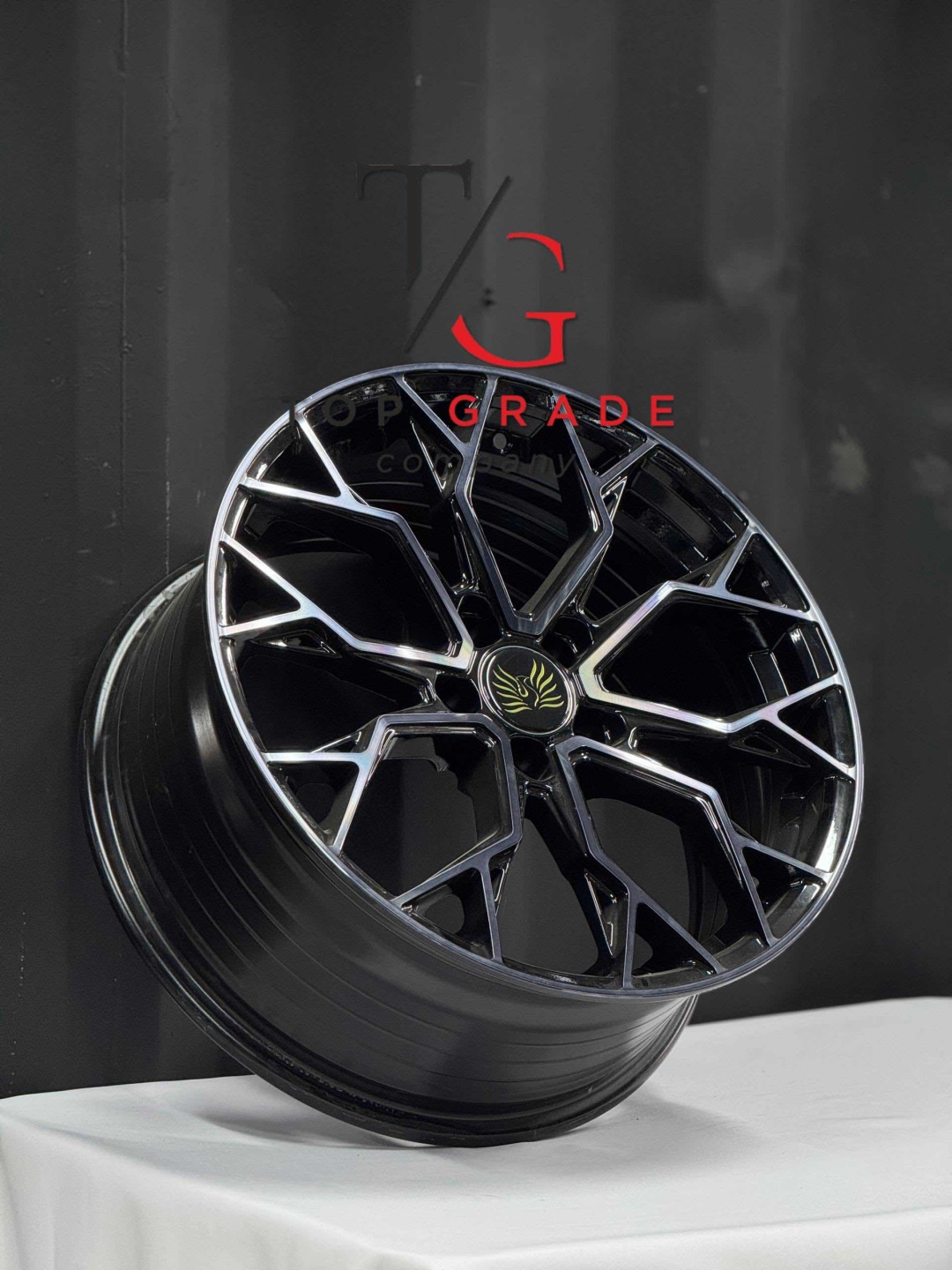 Top Grade TG817 8x19/5x108 D65.1 ET35 4 диска черный, серебристый
