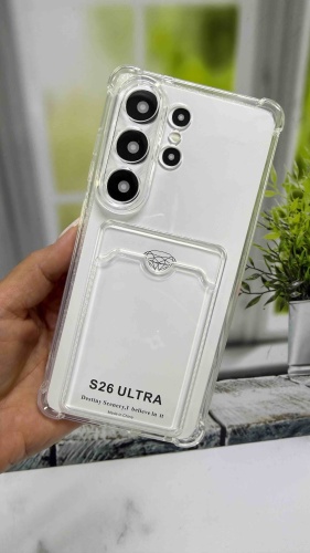 Чехол для Samsung Galaxy S26 Ultra прозрачный