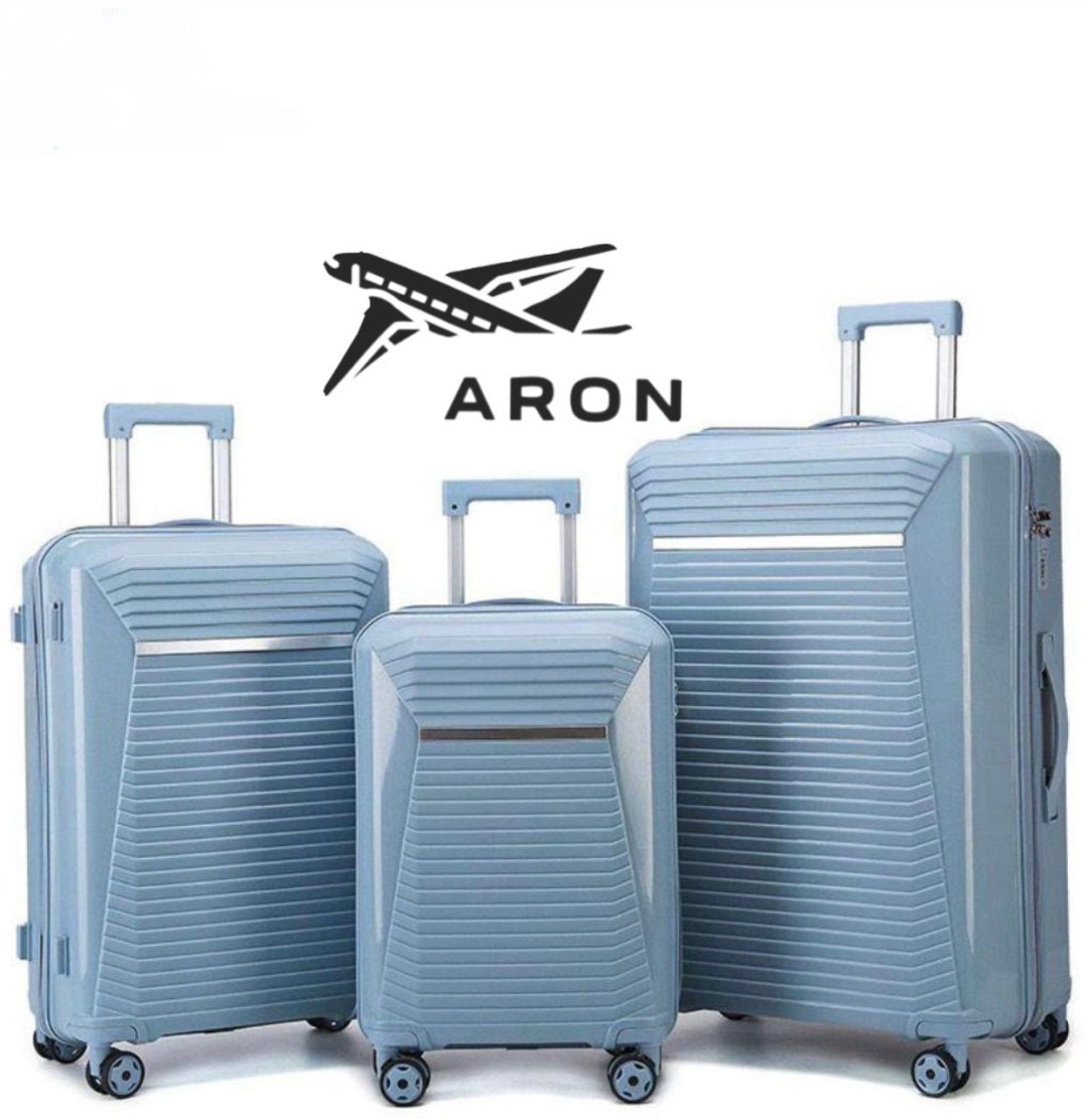 Чемодан ARON_008 полипропилен 220 л голубой