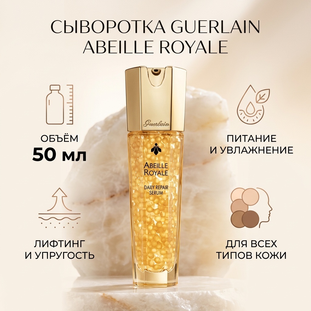 Guerlain сыворотка ABEILLE ROYALE для лица 50 мл