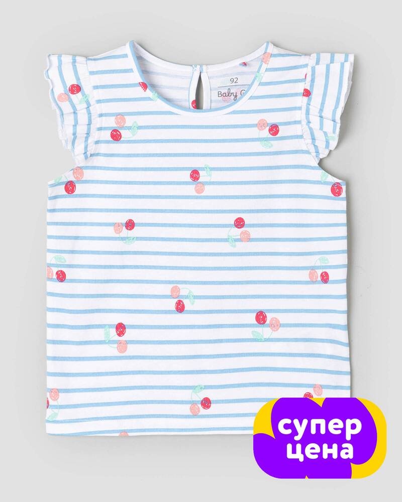 Футболка Baby Go мультиколор