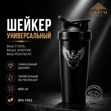 Шейкер 30461986_785869031 600 мл черный