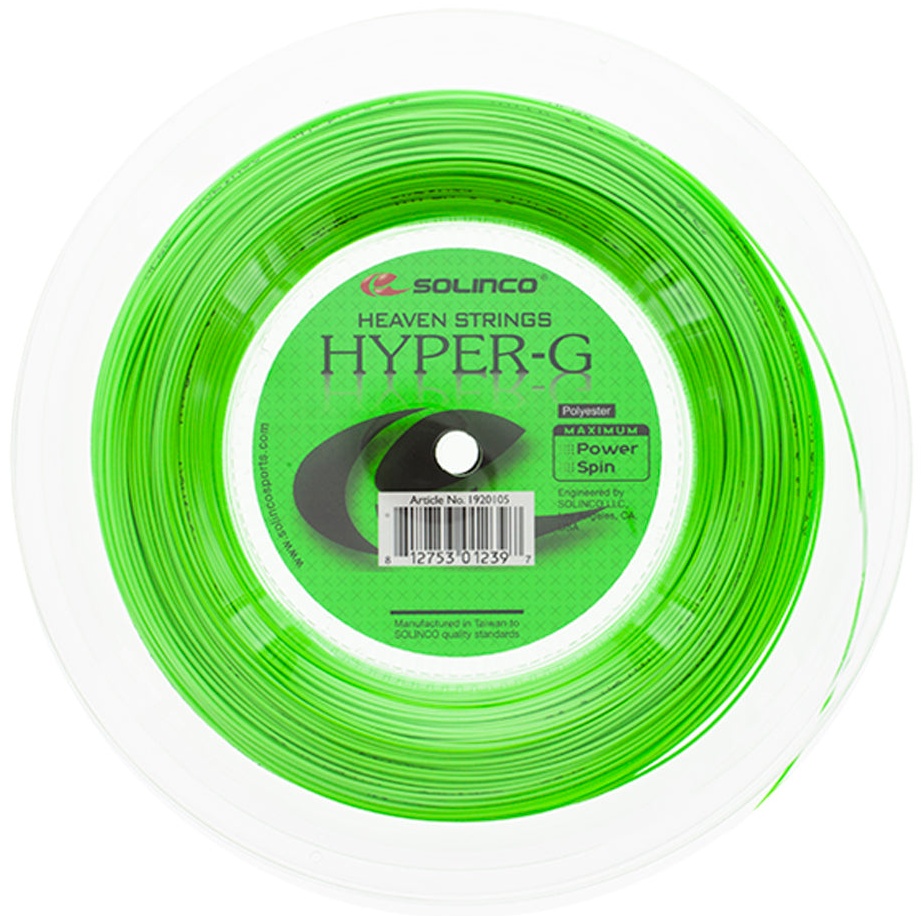 Струны SOLINCO Hyper-G 1.25 мм зеленый