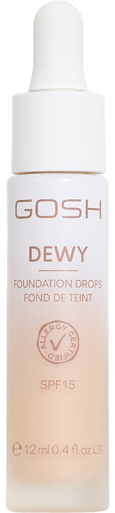 GOSH Dewy Foundation Drops тональный крем 004 12 мл