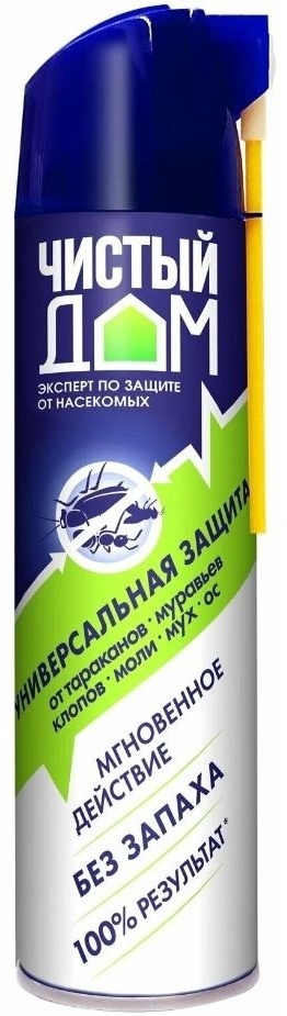 Чистый дом аэрозоль Спрей от клопов, блох