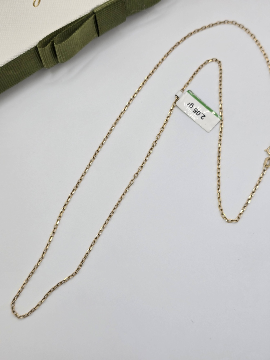 585 ЗОЛОТОЙ 45678888 длина 60 см, вес 2.05 г золото, плетение якорное