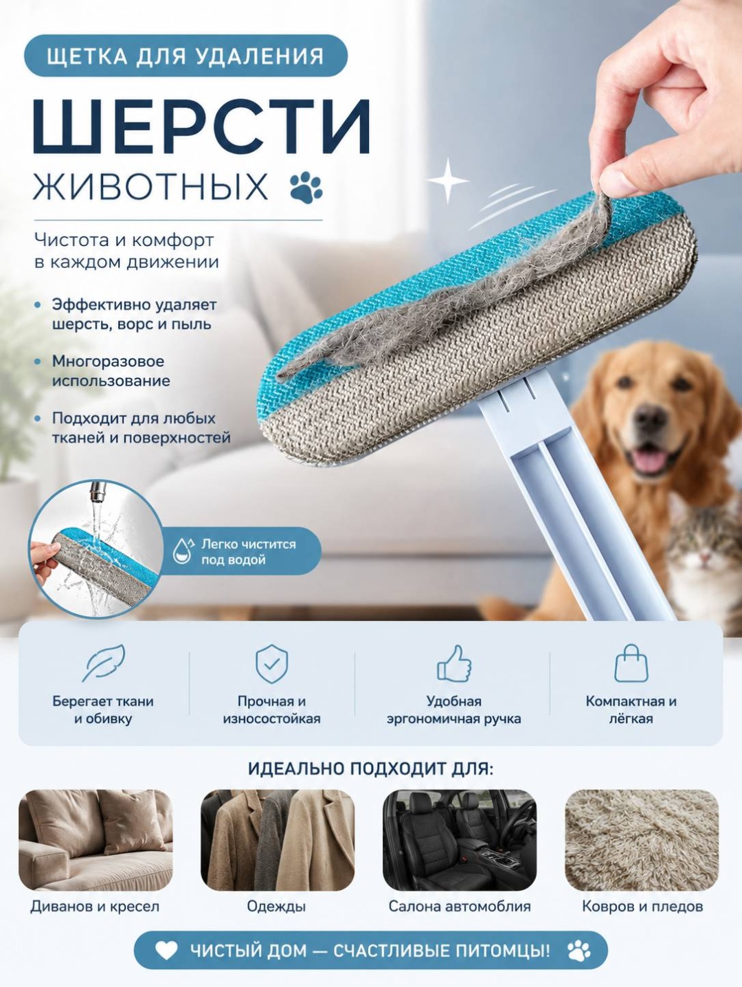 Щетка 30435531_748909619 белый, голубой, серый