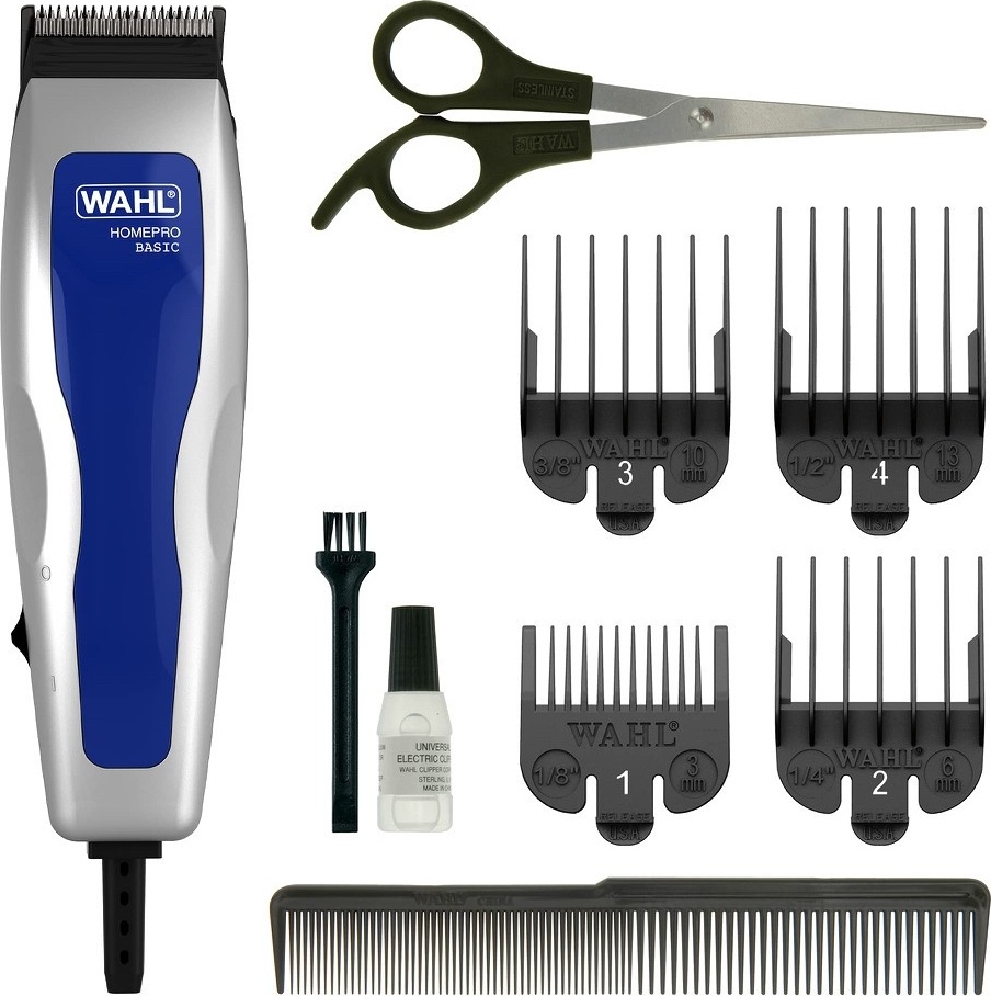 Wahl машинка для стрижки 09155-1216 синий, серебряный