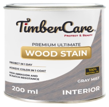 TimberCare масло масло TimberCare Wood Stain серая дымка 0.2 л, тон серый