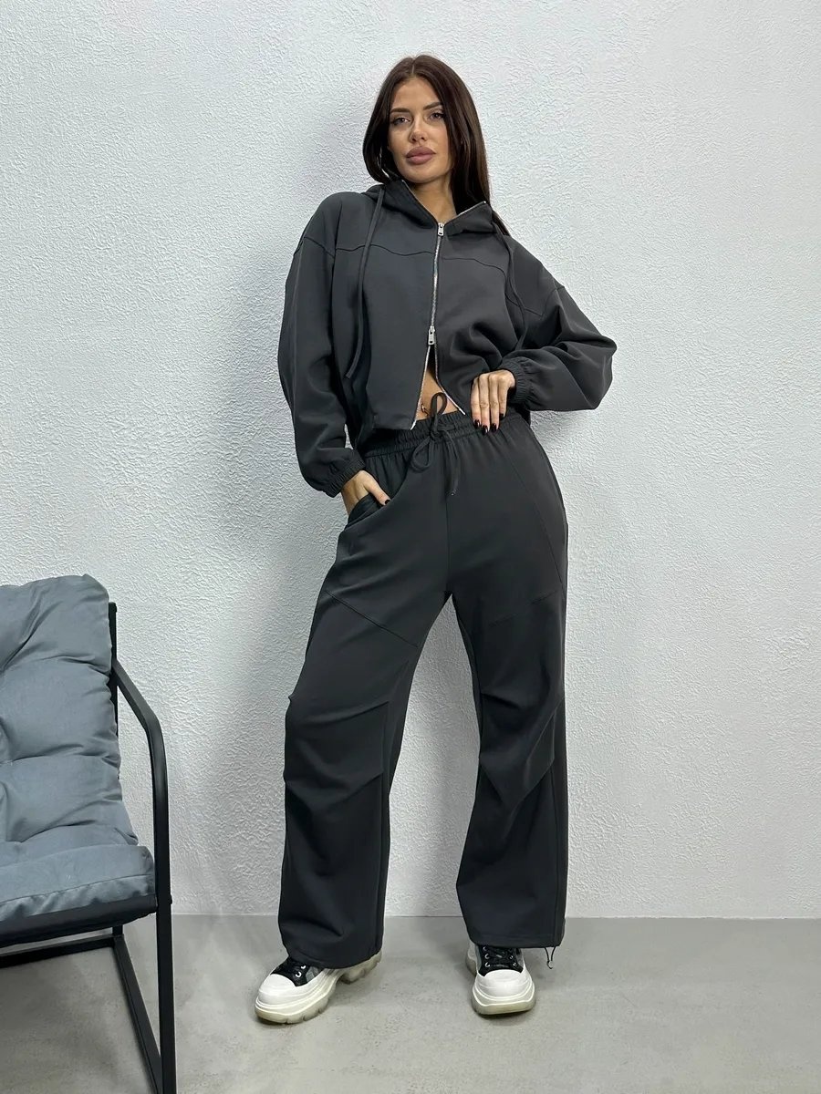 Повседневный костюм FASHION concept графит