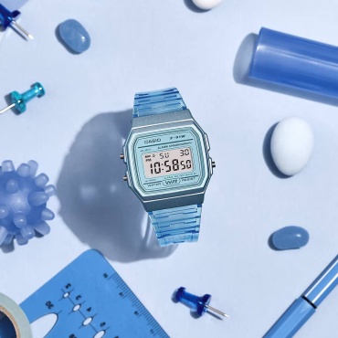 Кварцевые CASIO F-91WS-2DF полимерный пластик
