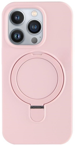 Чехол GLASS для Apple iPhone 14 розовый