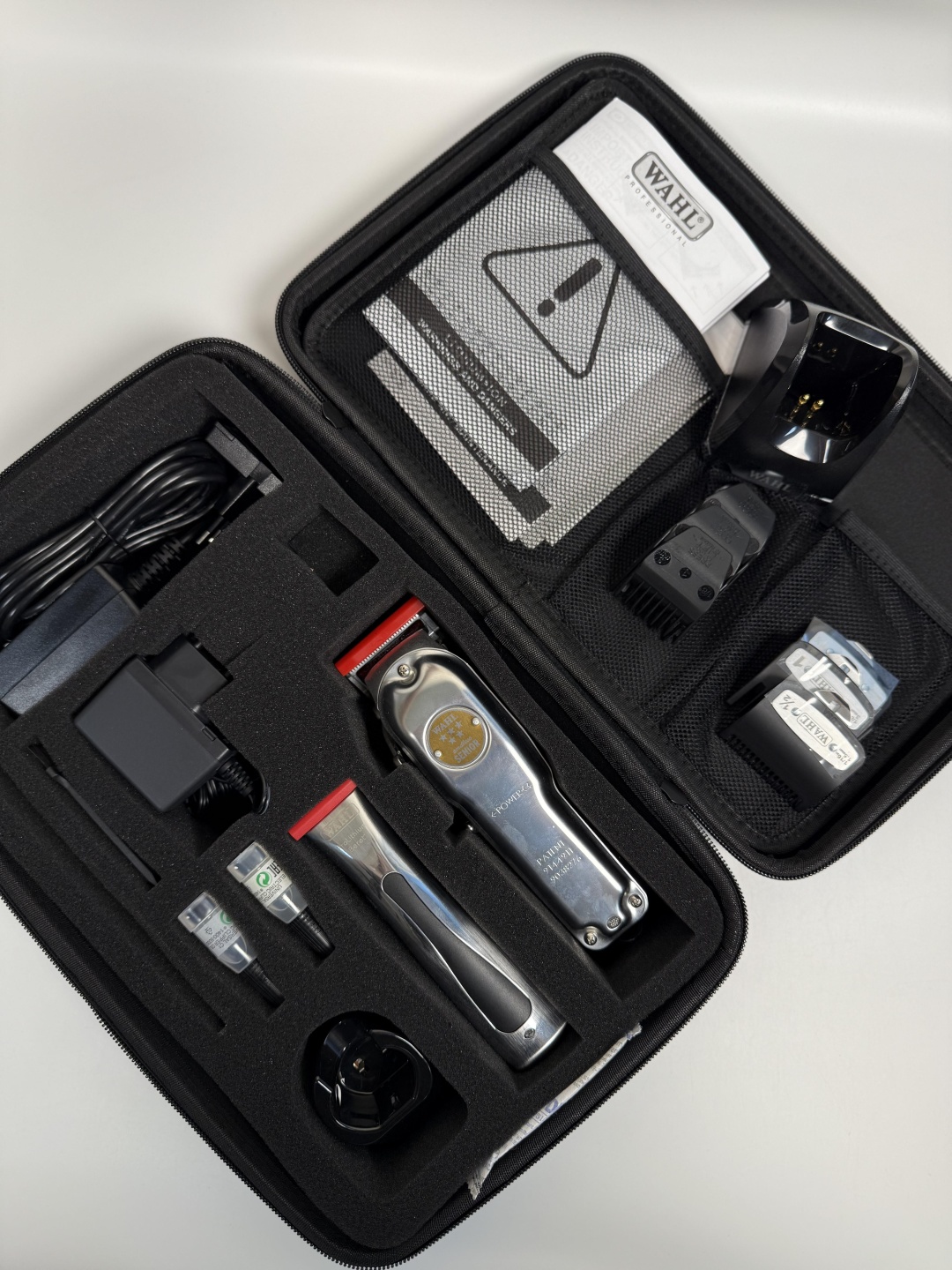 Wahl набор для стрижки Senior Metal Edition+Beret серебряный