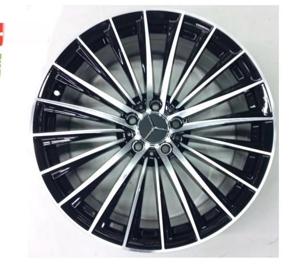 RNO 149 8.5/9.5x20/5x112 D66.6 ET40.45 4 диска черный, серебристый