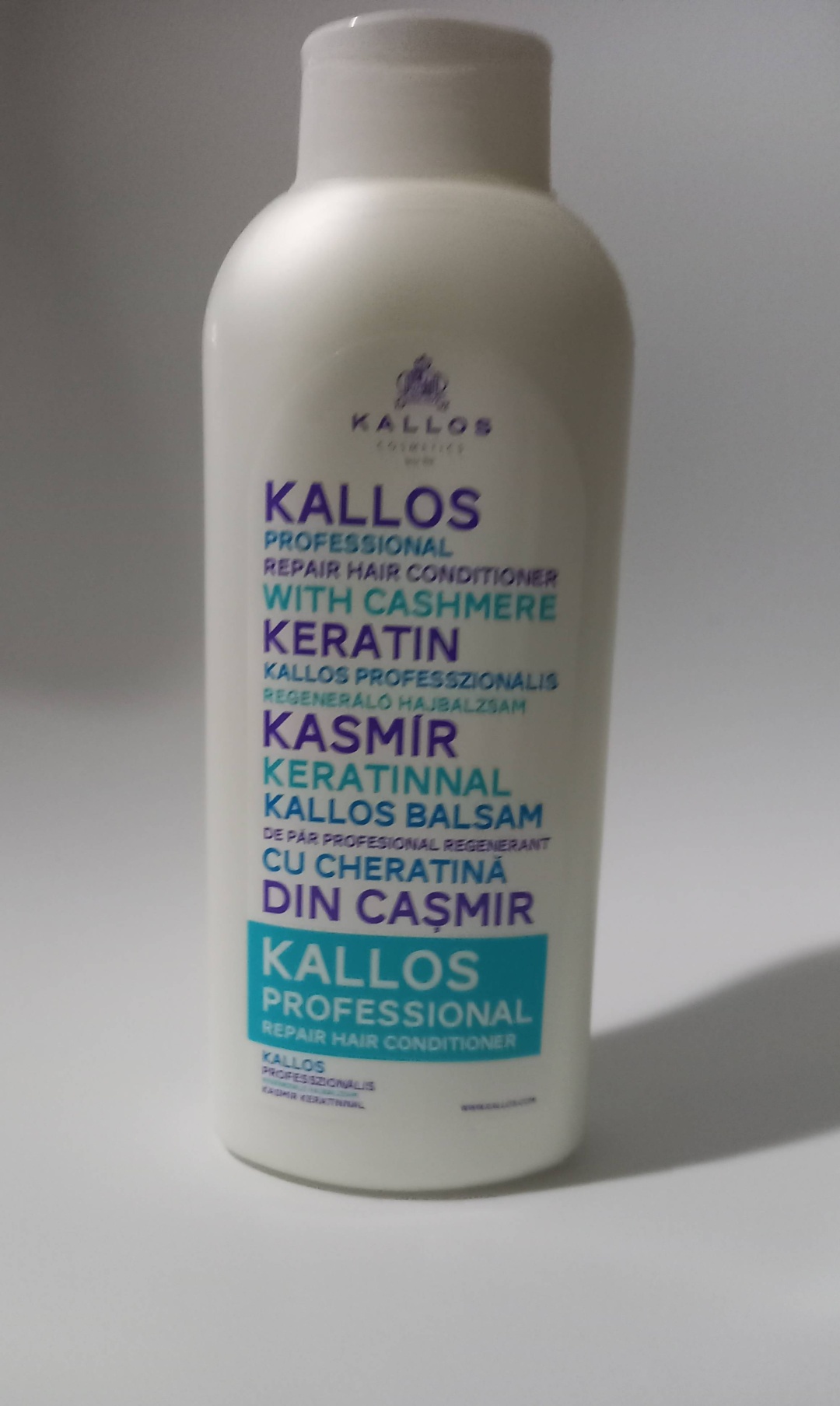 Kallos Cosmetics кондиционер Repair Cashmere Keratin 1000 мл
